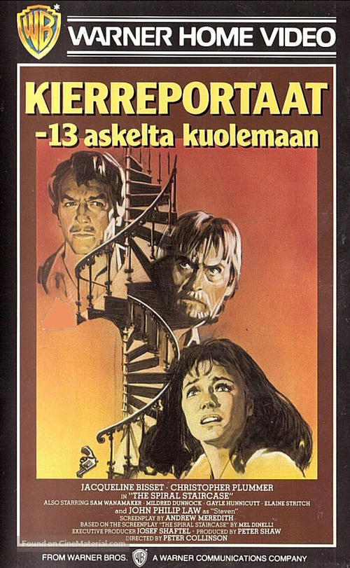 The Spiral Staircase - Finnish VHS movie cover