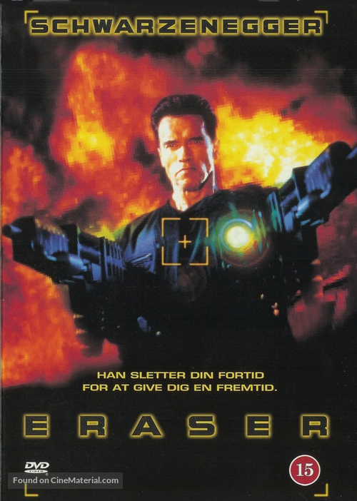 Eraser - Danish DVD movie cover