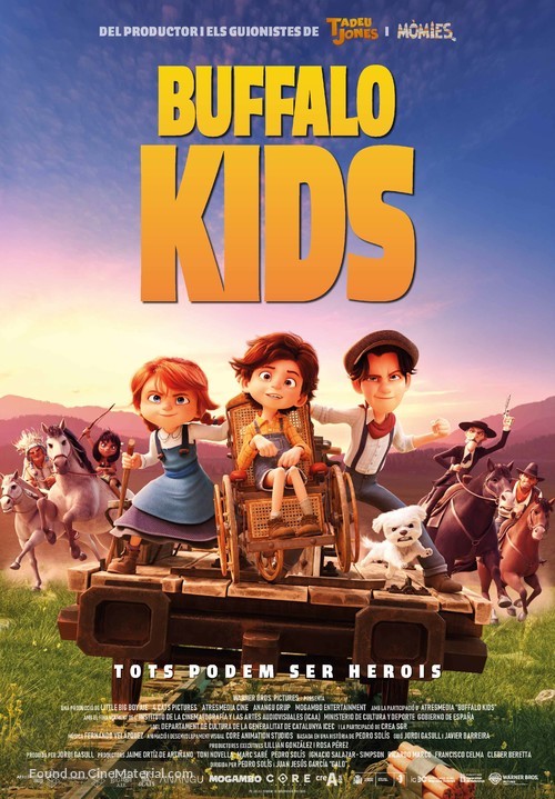 Buffalo Kids - Andorran Movie Poster