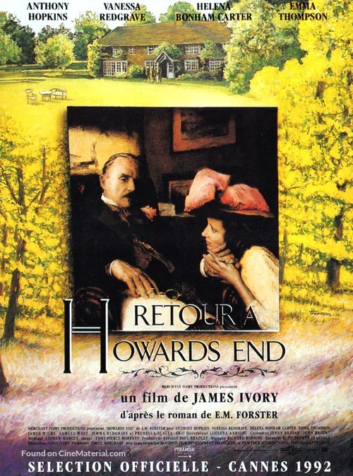 Howards End - French Movie Poster