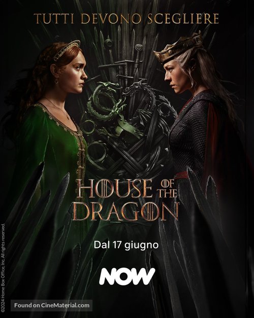 &quot;House of the Dragon&quot; - Italian Movie Poster