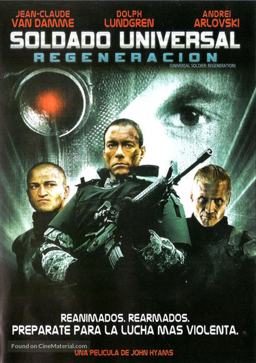 Universal Soldier: Regeneration - Argentinian Movie Cover