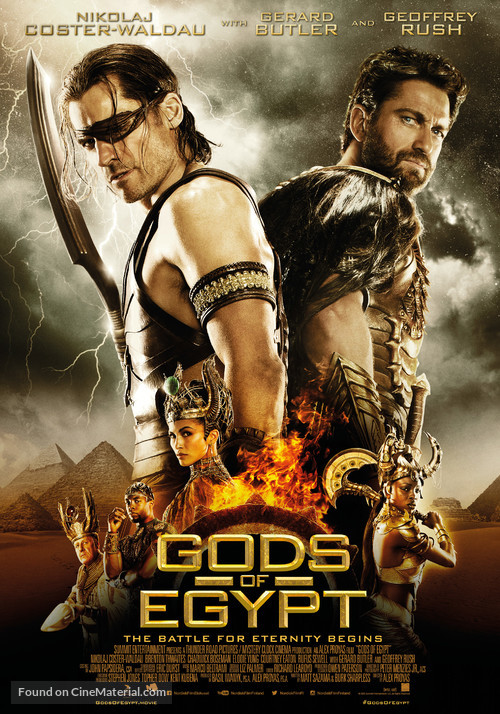 Gods of Egypt - Finnish Movie Poster