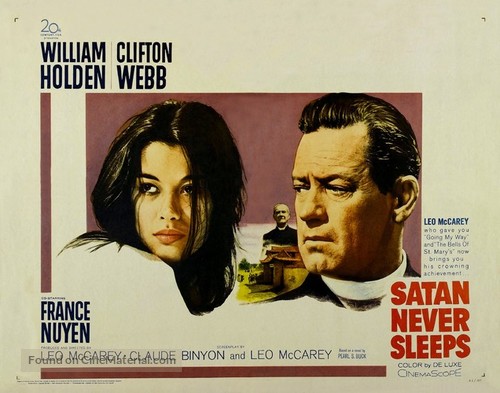 Satan Never Sleeps - Movie Poster