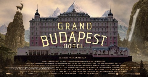 The Grand Budapest Hotel - Italian Movie Poster