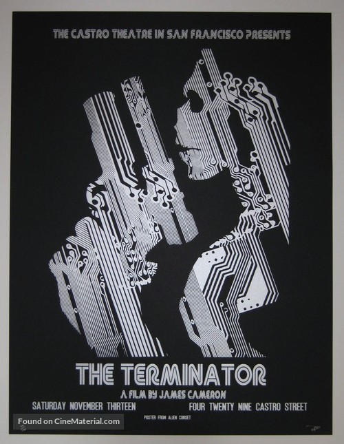 The Terminator - Homage movie poster