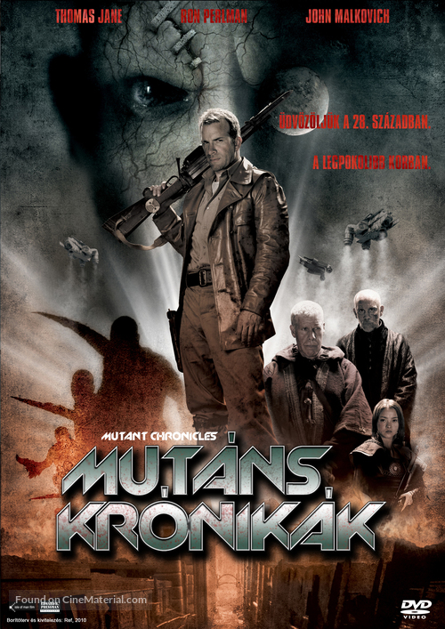Mutant Chronicles - Hungarian DVD movie cover