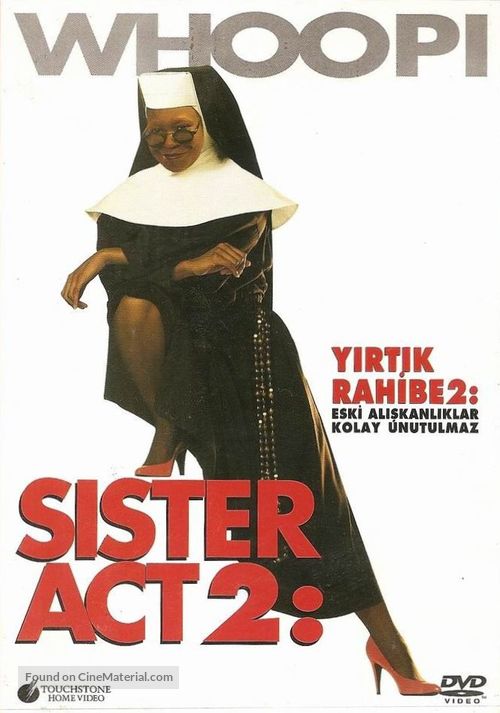 Sister Act 2: Back in the Habit - Turkish DVD movie cover