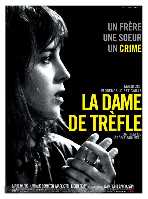 La dame de tr&egrave;fle - French Movie Poster