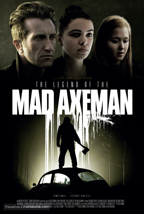 The Legend of the Mad Axeman - British Movie Poster