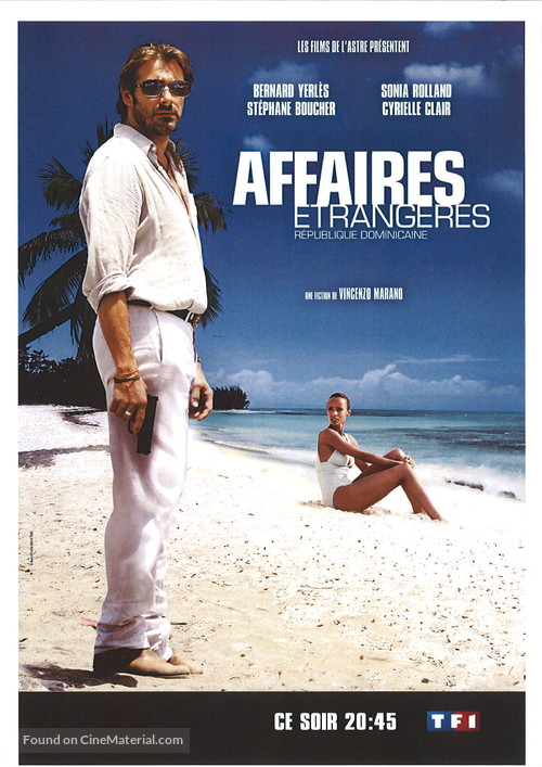 &quot;Affaires &eacute;trang&egrave;res&quot; R&eacute;publique dominicaine - French Movie Poster