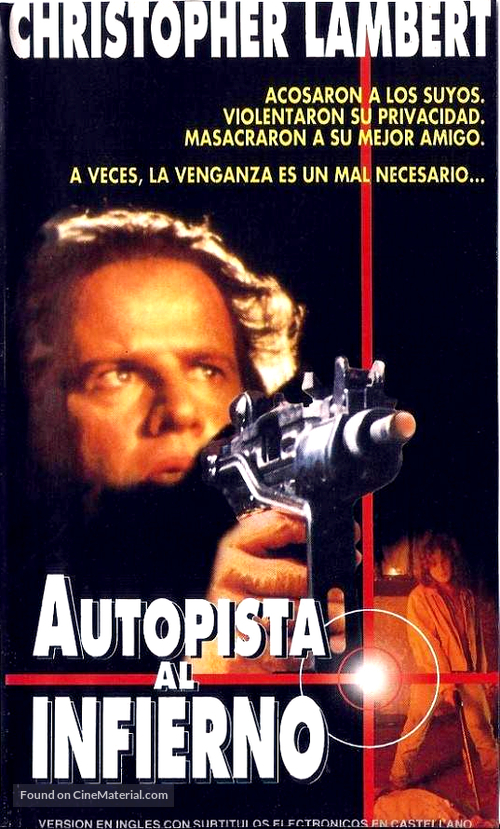 The Road Killers - Argentinian VHS movie cover