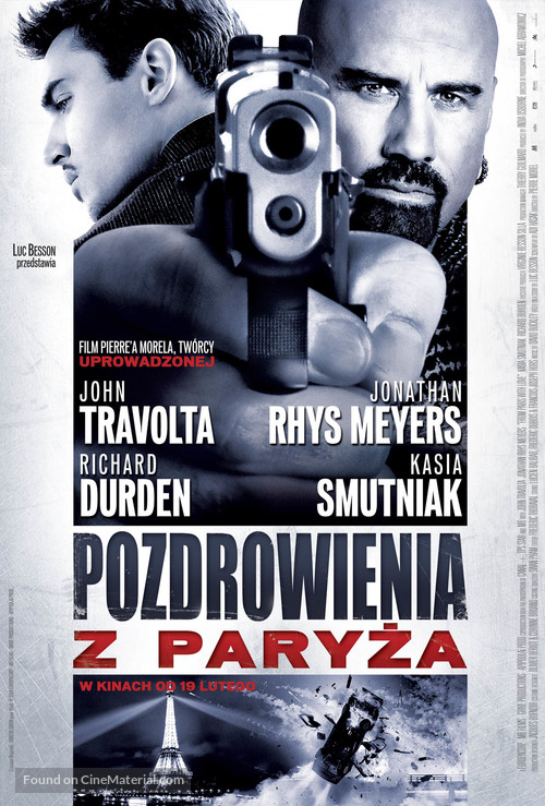 From Paris with Love - Polish Movie Poster