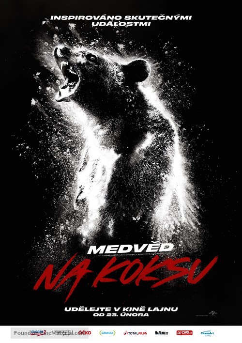 Cocaine Bear - Czech Movie Poster