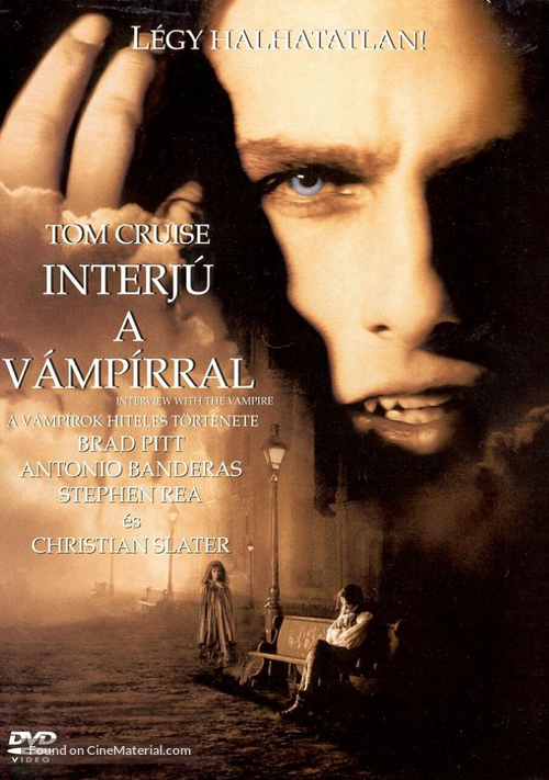 Interview With The Vampire - Hungarian Movie Cover