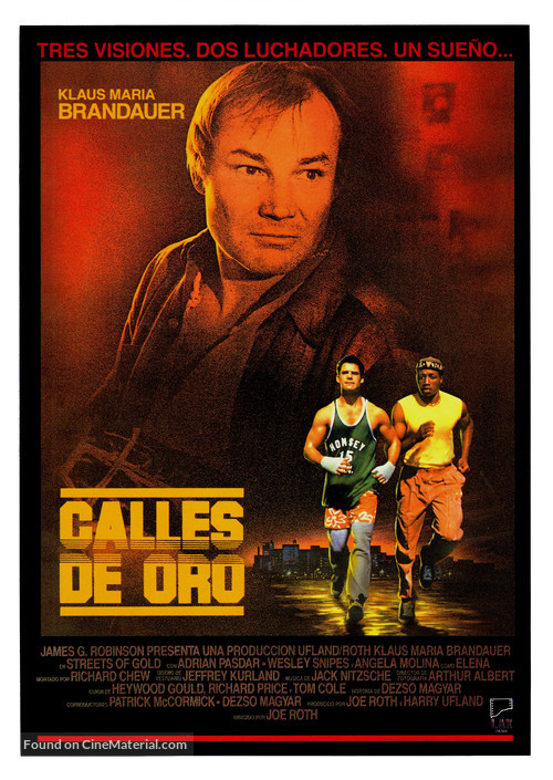 Streets Of Gold - Spanish Movie Poster