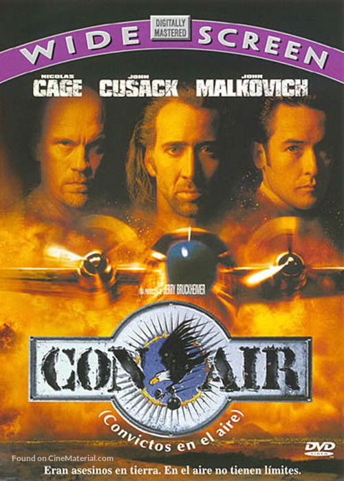 Con Air - Spanish Movie Cover