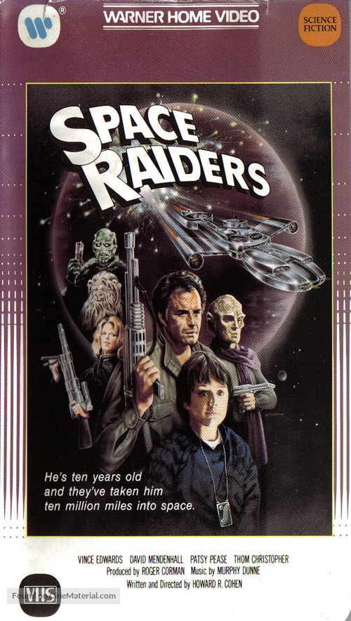 Space Raiders - VHS movie cover