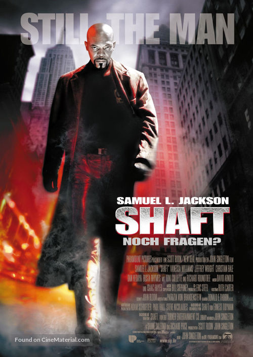 Shaft - German Movie Poster
