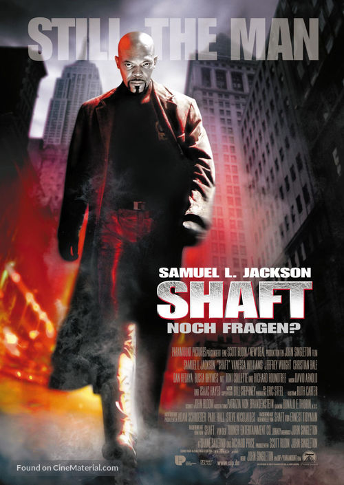 Shaft - German Movie Poster