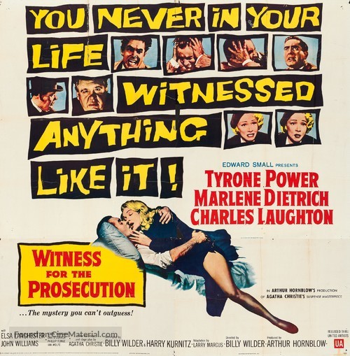 Witness for the Prosecution - Movie Poster