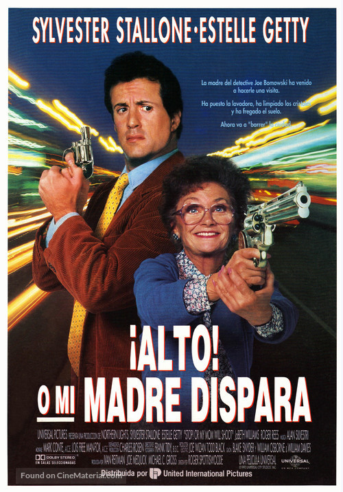 Stop Or My Mom Will Shoot - Spanish Movie Poster