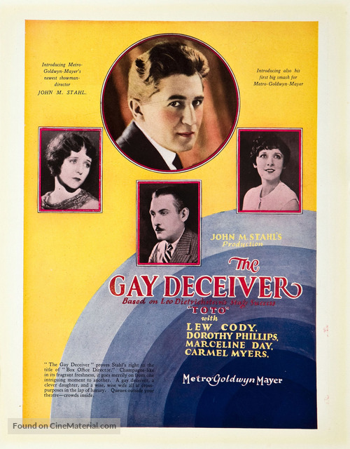 The Gay Deceiver - poster