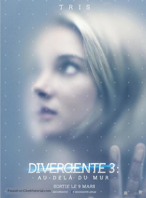 The Divergent Series: Allegiant - French Movie Poster