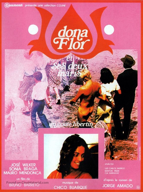 Dona Flor e Seus Dois Maridos - French Movie Poster