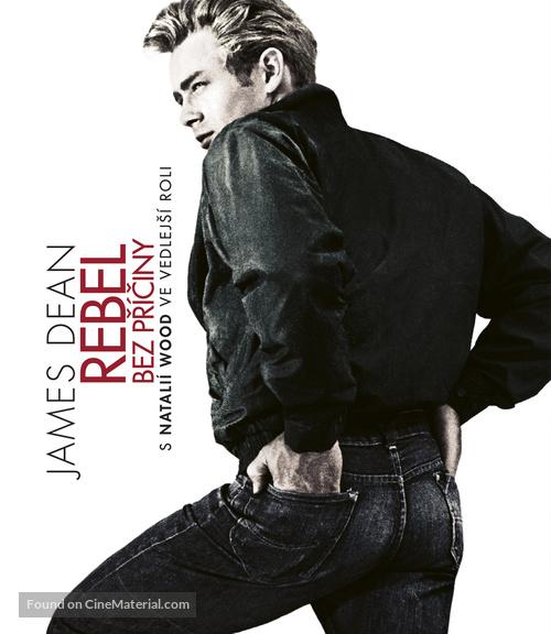 Rebel Without a Cause - Czech Blu-Ray movie cover