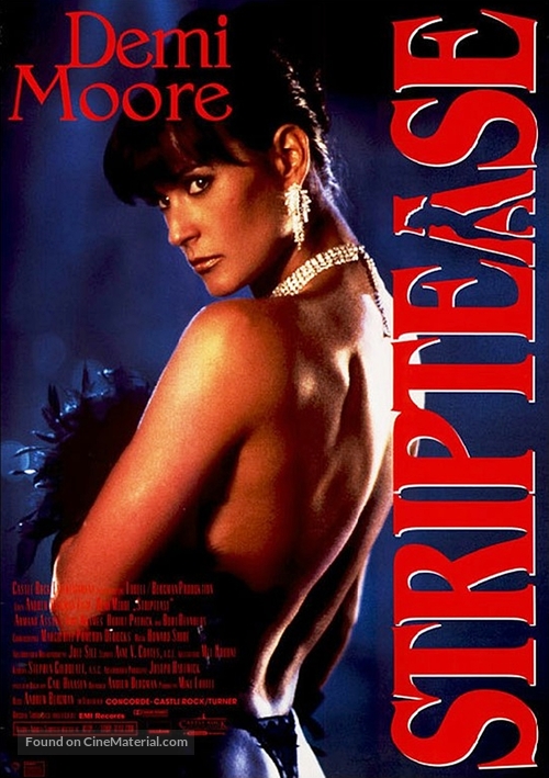 Striptease - German Movie Poster