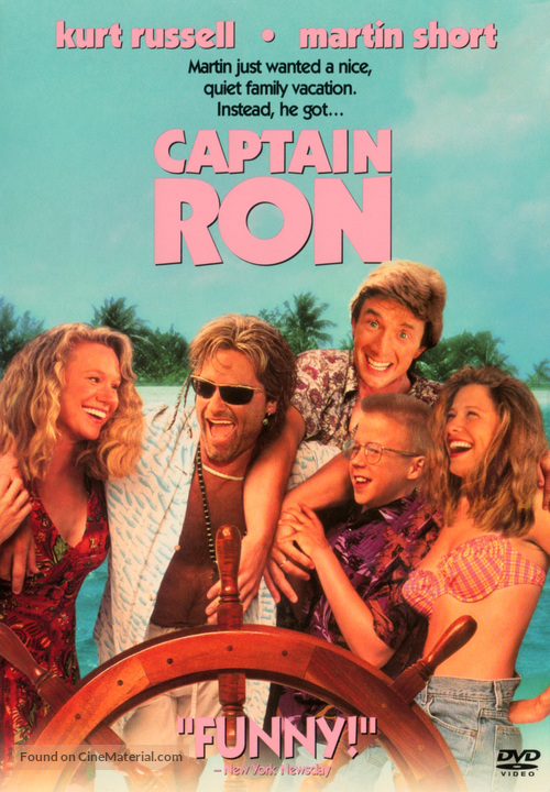 Captain Ron - DVD movie cover