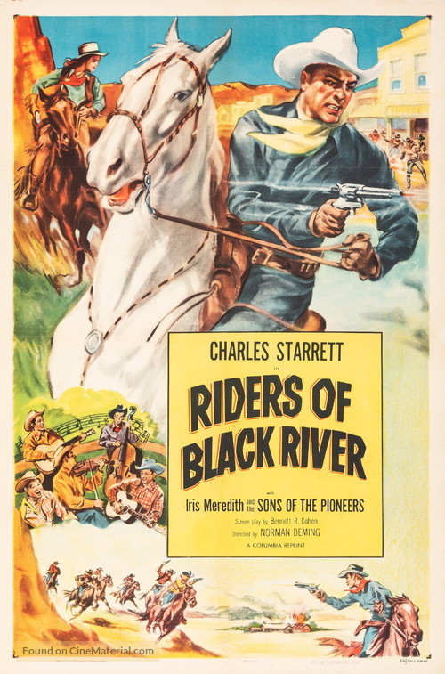 Riders of Black River - Movie Poster