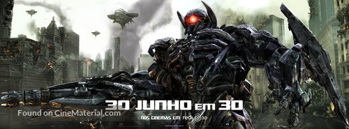 Transformers: Dark of the Moon - Brazilian Movie Poster