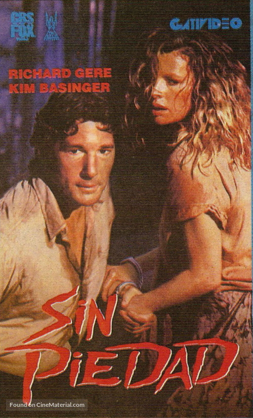No Mercy - Argentinian VHS movie cover