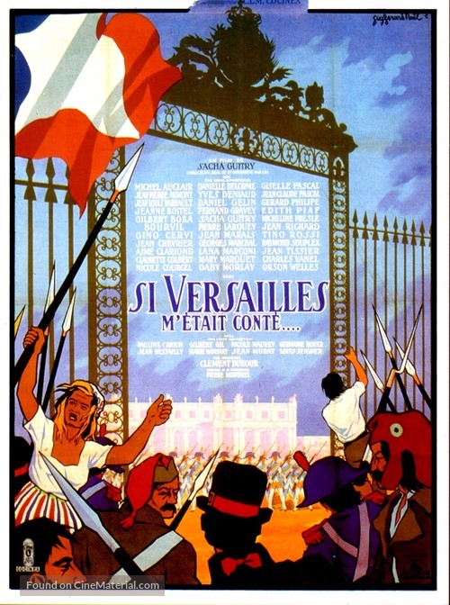 Si Versailles m&#039;&eacute;tait cont&eacute; - French Movie Poster