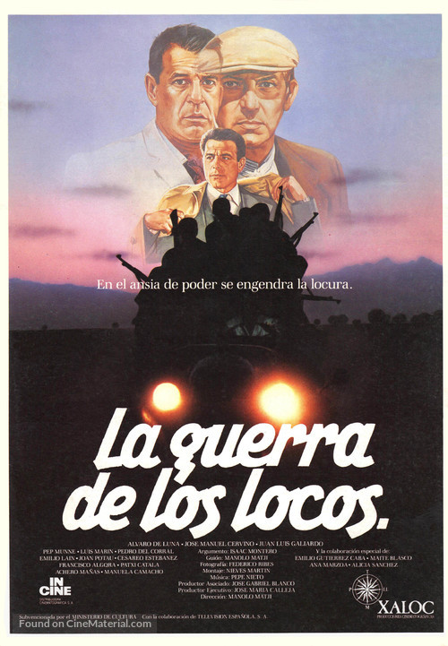 La guerra de los locos - Spanish Movie Poster