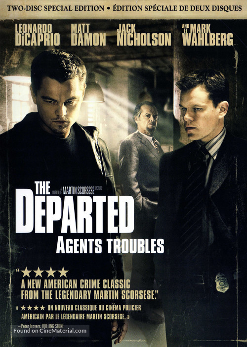 The Departed - Canadian Movie Cover