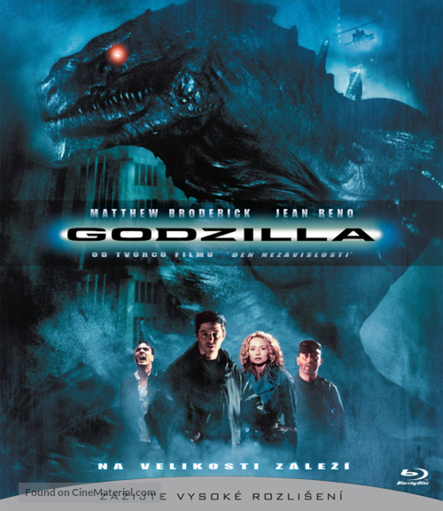 Godzilla - Czech Blu-Ray movie cover