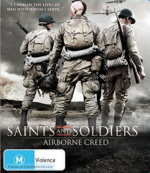 Saints and Soldiers: Airborne Creed - Australian Blu-Ray movie cover