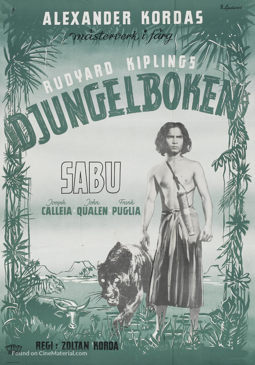 Jungle Book - Swedish Movie Poster