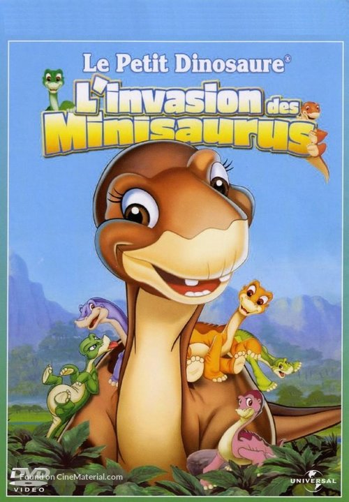 The Land Before Time XI: Invasion of the Tinysauruses - French Movie Cover
