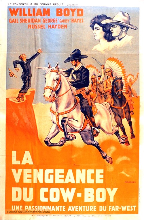 Hills of Old Wyoming - French Movie Poster