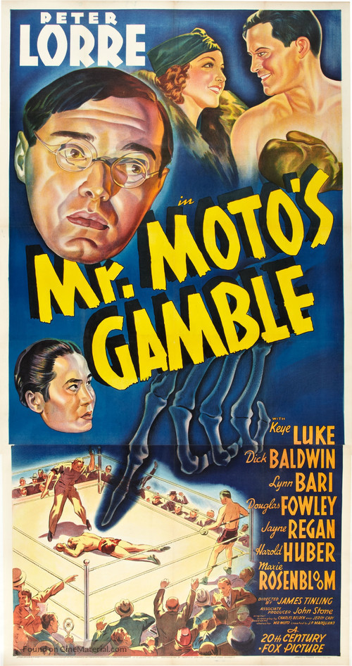 Mr. Moto&#039;s Gamble - Movie Poster