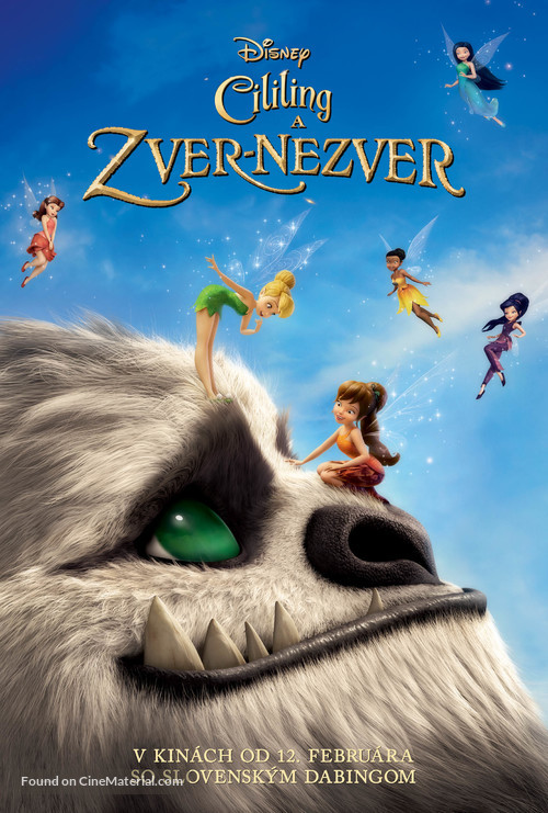 Tinker Bell and the Legend of the NeverBeast - Slovak Movie Poster