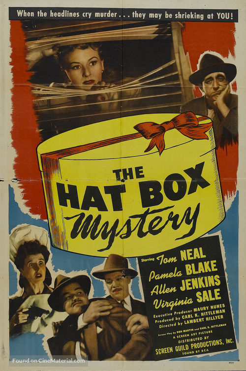 The Hat Box Mystery - Movie Poster