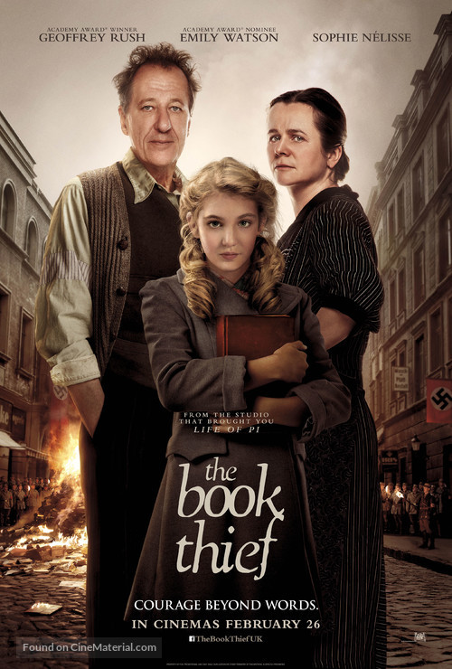 The Book Thief - British Movie Poster