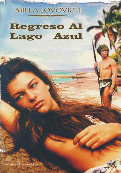 Return to the Blue Lagoon - Spanish Movie Cover