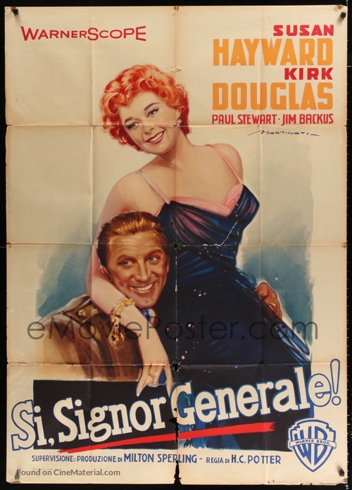 Top Secret Affair 1957 Italian Movie Poster