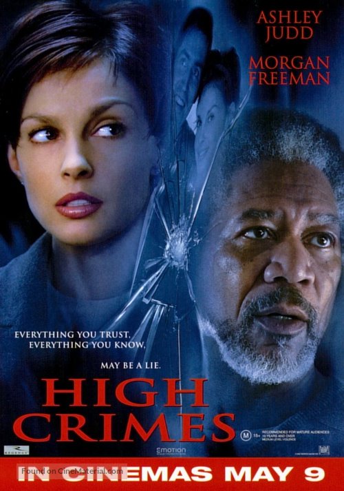 High Crimes - Australian Movie Poster